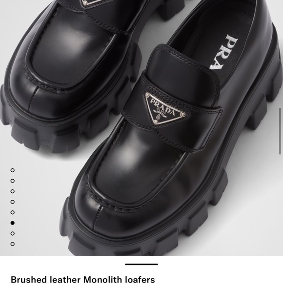 Prada monolith loafer - Picture 6 of 11